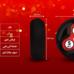 شاسی رومیزی سه کلید AHK TSM-3