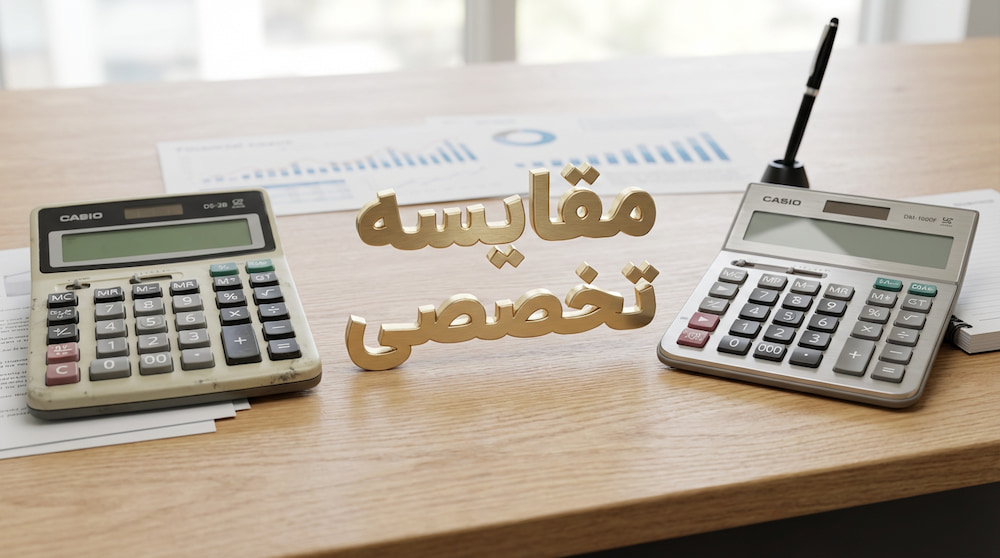 ماشین حساب رومیزی کاسیو مدل DS-2B در مقابل ماشین حساب کاسیو DM-1600F